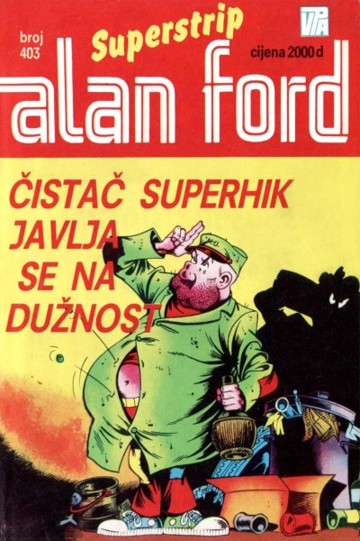 Cistac Superhik javlja se na duznost