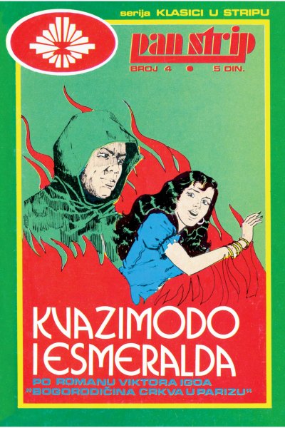 Pan Strip Klasici u stripu 04 Kvazimodo i Esmeralda (stvarni izgled) (rosko & MickRC)