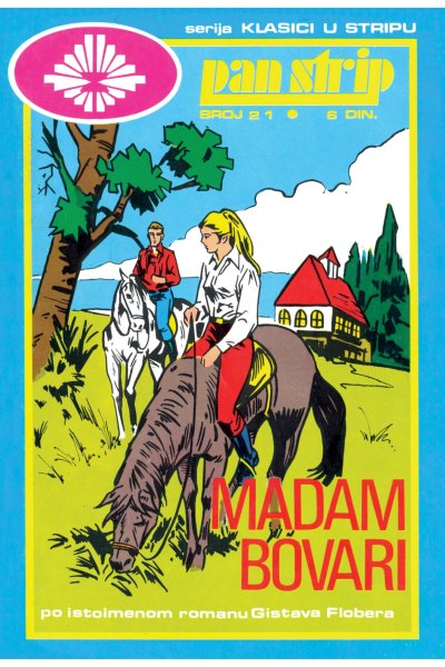 Pan Strip Klasici u stripu 21 Madam Bovari (rosko & MickRC)