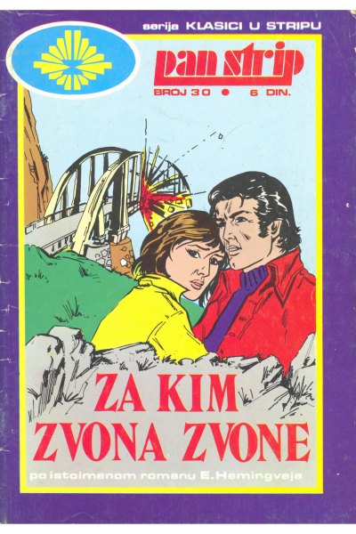 Pan Strip Klasici u stripu 30 Za kim zvona zvone (Untouched) (damdam7) (SZ)