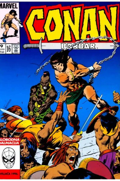 Conan Barbar 16 (1996)-Spilja Sudbinskih Biljaka-Dvojca Protiv Gradasokolova(Hr)