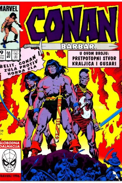 Conan Barbar 20 (1996)-Pretpotopni Stvor-Kraljica I Gusari(Hr)