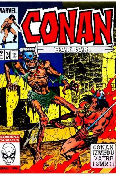 Conan Barbar 24 (1996)-Barbarv Posmrtni Pjve-Stvor Iz Grobnice(Hr)