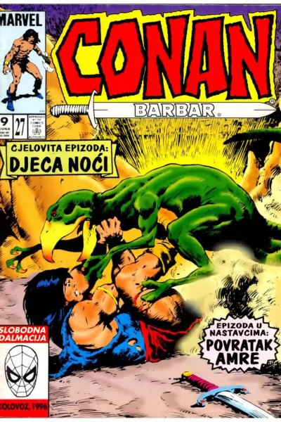 Conan Barbar 27 (1996)-Djeca Moci-Povratak Amre(Hr)