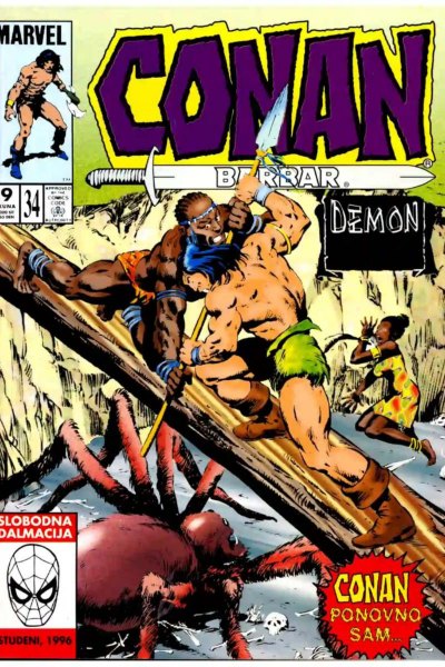 Conan Barbar 34 (1996)-Maddocovo Carstvo-Deon S Mnogo Nogu(Hr)