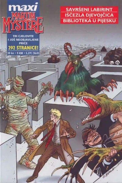 Maxi 002-Martin Mystere-Savrseni Labirint-Iscezla Djevojcica-Biblioteka U Pijesku(2005)