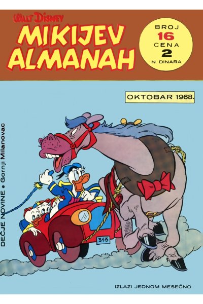 Mikijev Almanah 0016 (1968) (vojcan & fife) (SZ)