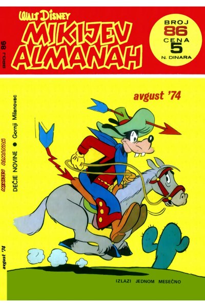 Mikijev Almanah 0086 (1974) (Damir & MickRC & fife) (SZ)