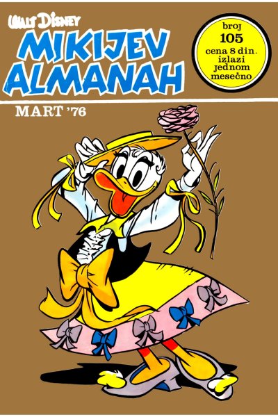 Mikijev Almanah 0105 (1976) (Cerebus & Gringos) (SZ)