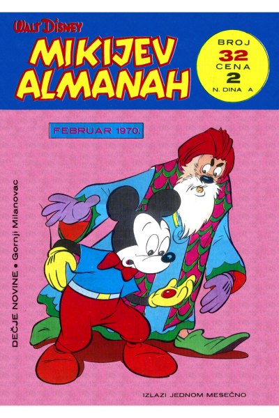 Mikijev Almanah 032 (1970) (ex-YU) (Damir & MickRC)