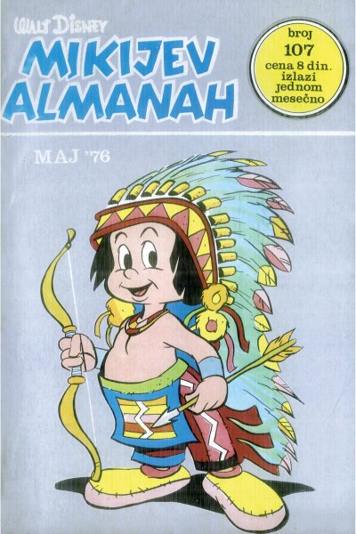Mikijev Almanah 107 (1976) (ex-YU) (Damir & MickRC)