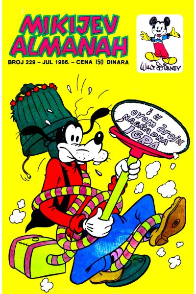 Mikijev Almanah 229 (1986) (Zmaj & duby) (BDS)