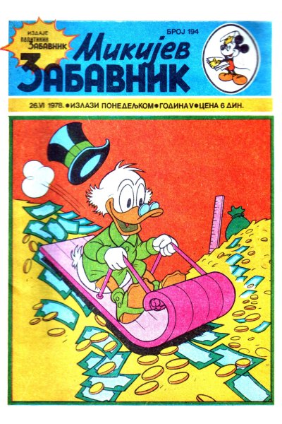 Mikijev zabavnik 0194(Bob Bennn&enwil)-SZ