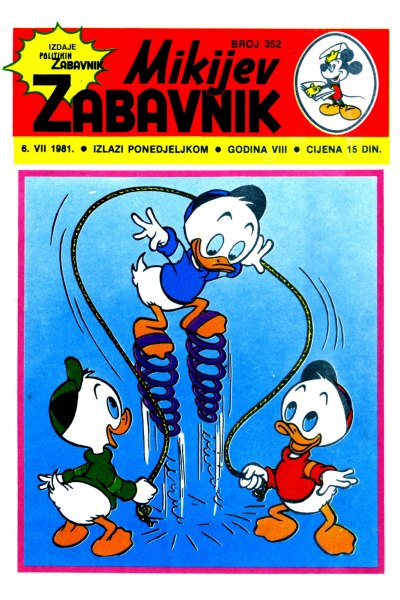 Mikijev Zabavnik 0352 (1981) (latinica) (Korman&duby-BDS)