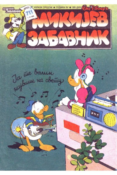 Mikijev zabavnik 711 dzovani&markoboss