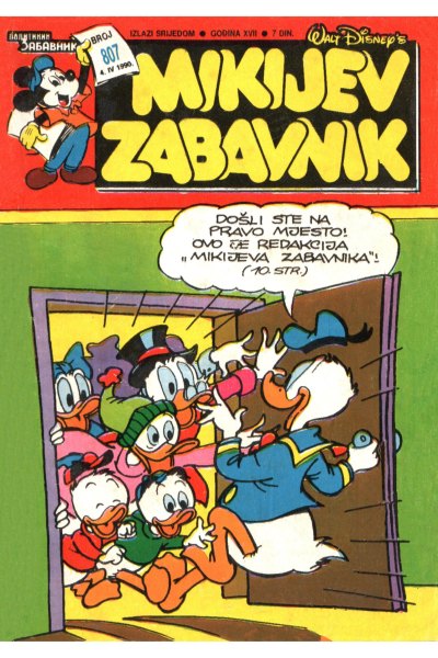 Mikijev zabavnik 807(Darios&enwil)-SZ