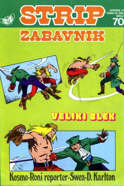 V.Blek SZ 70 Izgubljeni trag