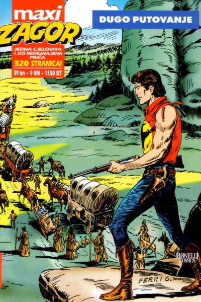 Zagor maxi Dugo putovanje.1. dio