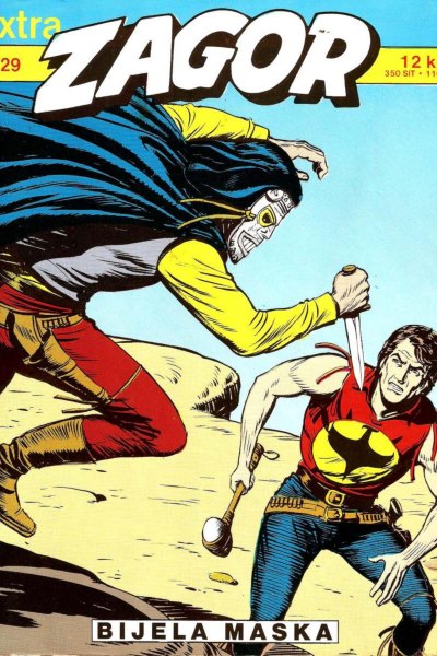 Zagor SD extra Bijela maska