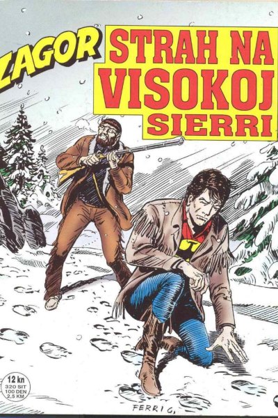 Zagor SD Strah na Visokoj Sieri