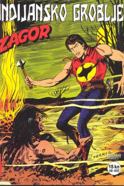Zagor LUD Indijansko groblje