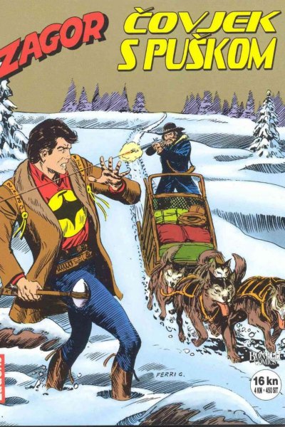 Zagor LUD Covjek s puskom