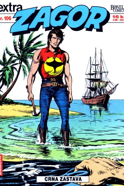 Zagor LUD extra Crna Zastava