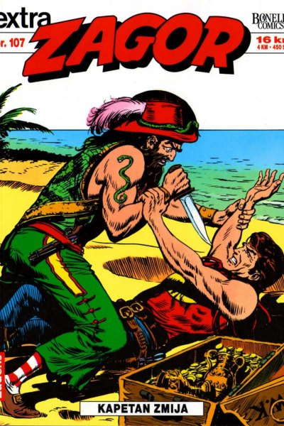 Zagor LUD extra Kapetan Zmija