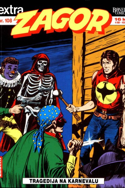 Zagor LUD extra Tragedija na karnevalu