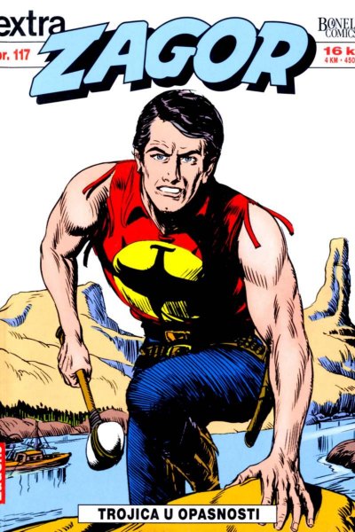 Zagor LUD extra Trojica u opasnosti