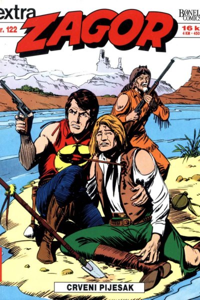 Zagor LUD extra Crveni pijesak