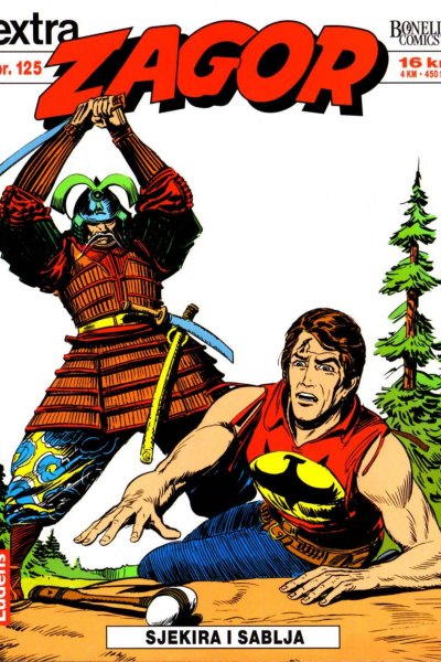 Zagor LUD extra Sjekira i sablja