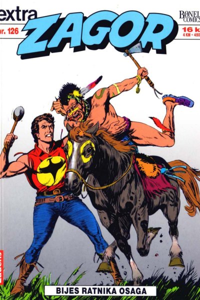 Zagor LUD extra Bijes ratnika Osaga
