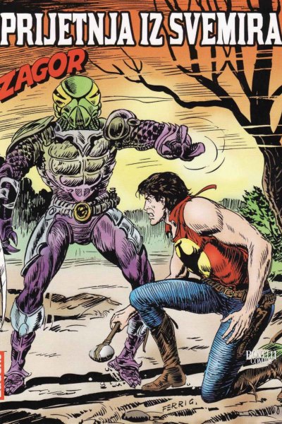 Zagor LUD Prijetnja iz svemira