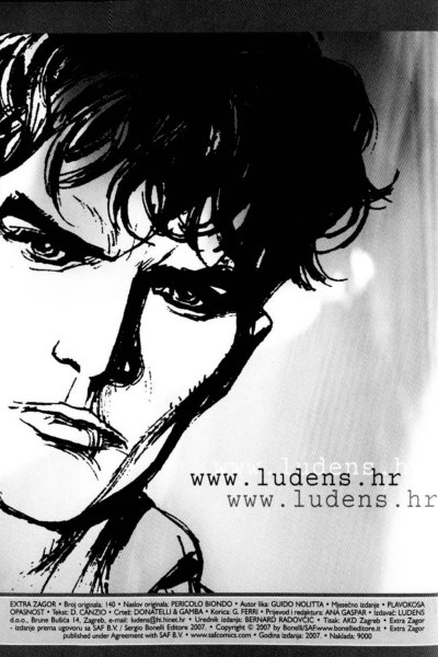 Zagor LUD extra Plavokosa opasnost