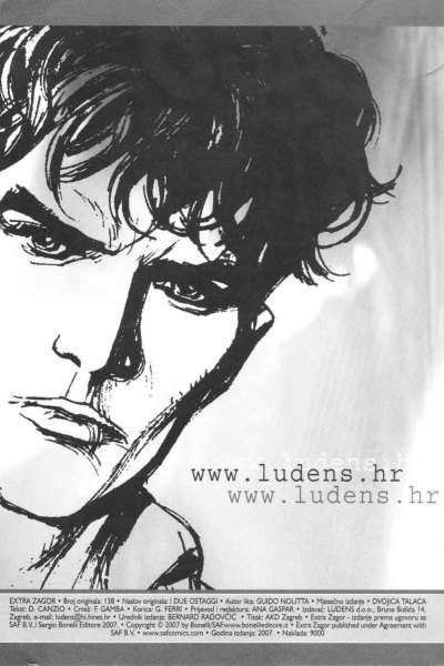 Zagor LUD extra Dvojica Talaca