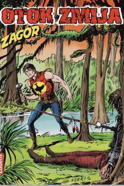 Zagor LUD Otok zmija