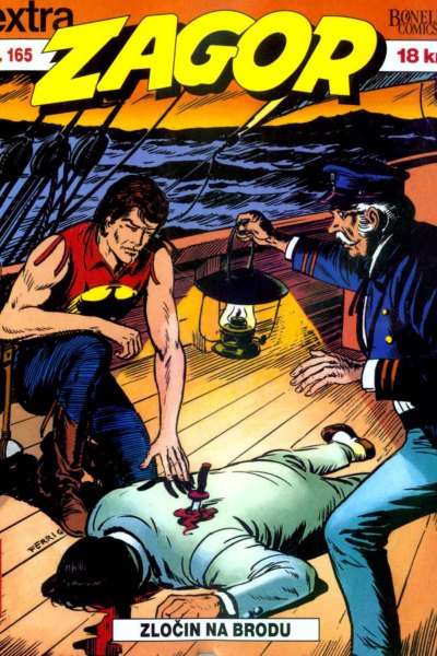 Zagor LUD extra Zlocin na brodu