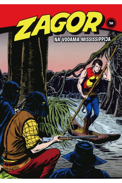 38-ZAGOR LIBELUS COLOR BIBLIOTEKA 038. Na vodama Mississippija