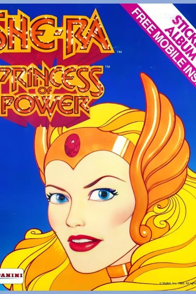 She Ra-KOI-BR-she ra Princess of power panini album