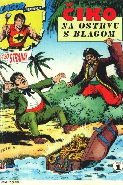 Zagor HC ZP 001. Ciko na ostrvu s blagom