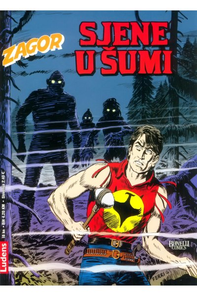 Zagor LUD 215 Sjene u sumi enwil puskas984 SZ