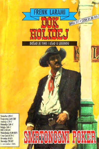 Dok Holidej 377 Frenk Larami Smrtonosni Poker (Vasojevic & Folpi & Emeri)(2 Mb)