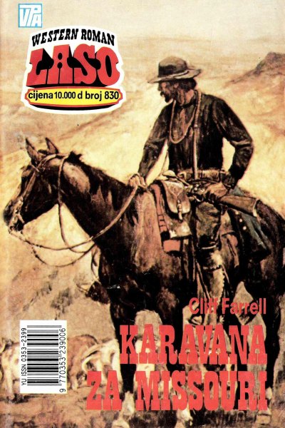 Laso Nova Serija 830 Cliff Farrell Karavana Za Missouri (Drzeko & Folpi & Emeri)(3 Mb)