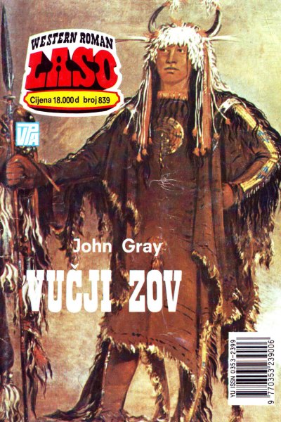 Laso Nova Serija 839 John Gray Vucji Zov (Drzeko & Folpi & Emeri)(4 Mb)