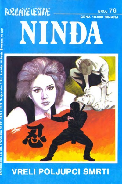 Nindja 076 Derek Finegan Vreli Poljupci Smrti (Mgarret & Emeri)(3.2 Mb)