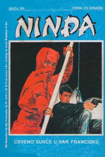 Nindja 098 Derek Finegan Crveno Sunce U San Francisku (Kostadinovski & Emeri)(3.9 Mb)