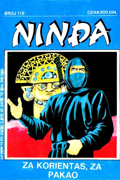 Nindja 110 Derek Finegan Za Korientas, Za Pakao (Panoramiks & Emeri)(6.7 Mb)