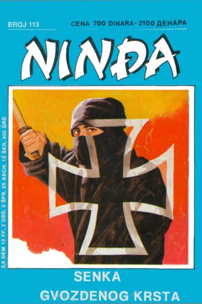 Nindja 113 Derek Finegan Senka Gvozdenog Krsta (Slavkokostadin & Panoramiks & Emeri)(3.3 Mb)