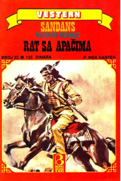 Roto Biblioteka X 100 Vestern 022 P.mek Karten Sandans Rat Sa Apacima (Drzeko & Folpi & Emeri)(2.8 Mb)